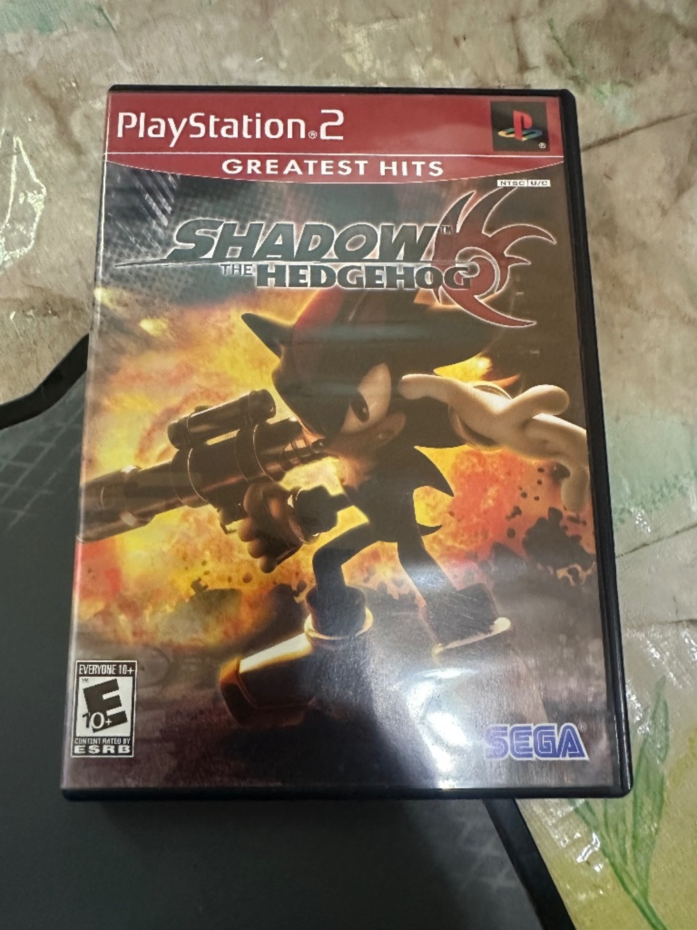 Shadow the Hedgehog Sony PlayStation 2 PS2 2005 No Manual